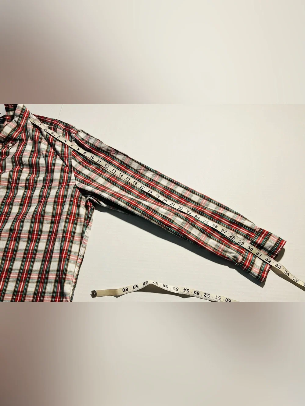J.Crew Classic Flex Washed Plaid Mens Long Sleeve Button Down Shirt Size 2XL NWT